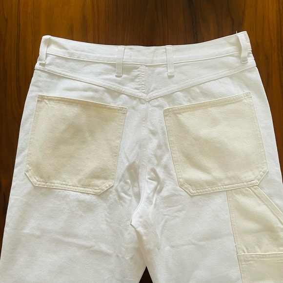 Madewell The Perfect Vintage Straight Leg Jean Two Toned Workwear Edition NWT - Picture 13 of 16